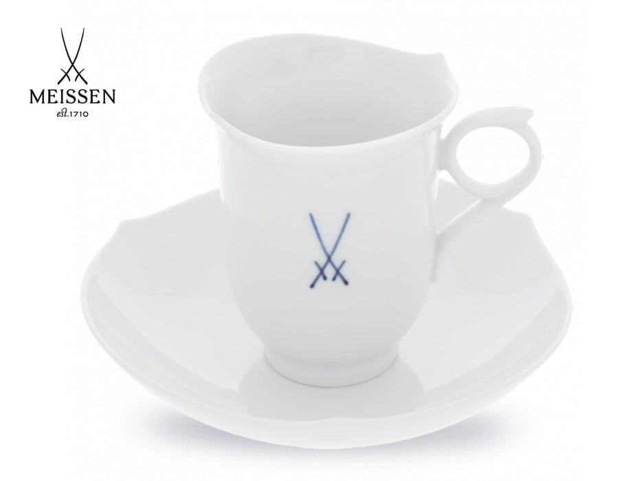 Coffee cup and saucer "Waves Pure"