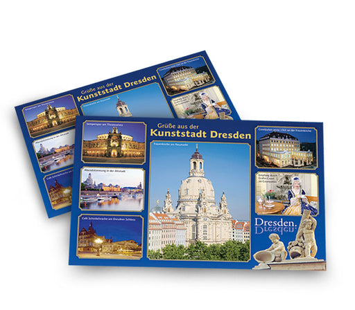 Dresden, Postkarte, Gruß, Souvenir