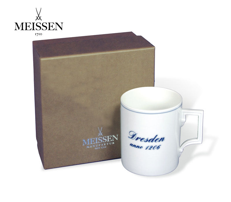 Meissen® Kaffeebecher "Dresden anno 1206" limitierte Edition
