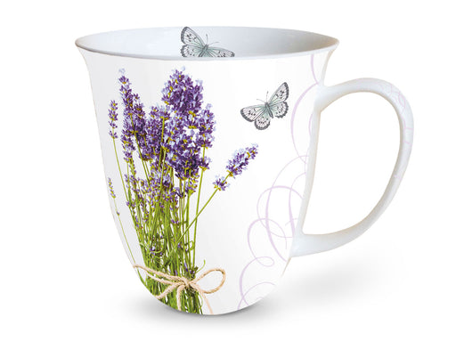 Tasse, Lavendel, Porzellan, Ambiente, Dekoration, Küche, Sommer